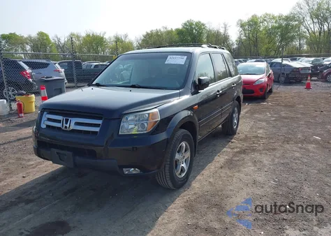 2006 Honda Pilot Ex from USA, damaged, VIN 5FNYF18466B000402